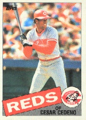 1985 Topps Baseball Cards      054      Cesar Cedeno